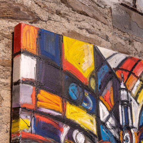 St Pauls Abstract - Close-Up Image