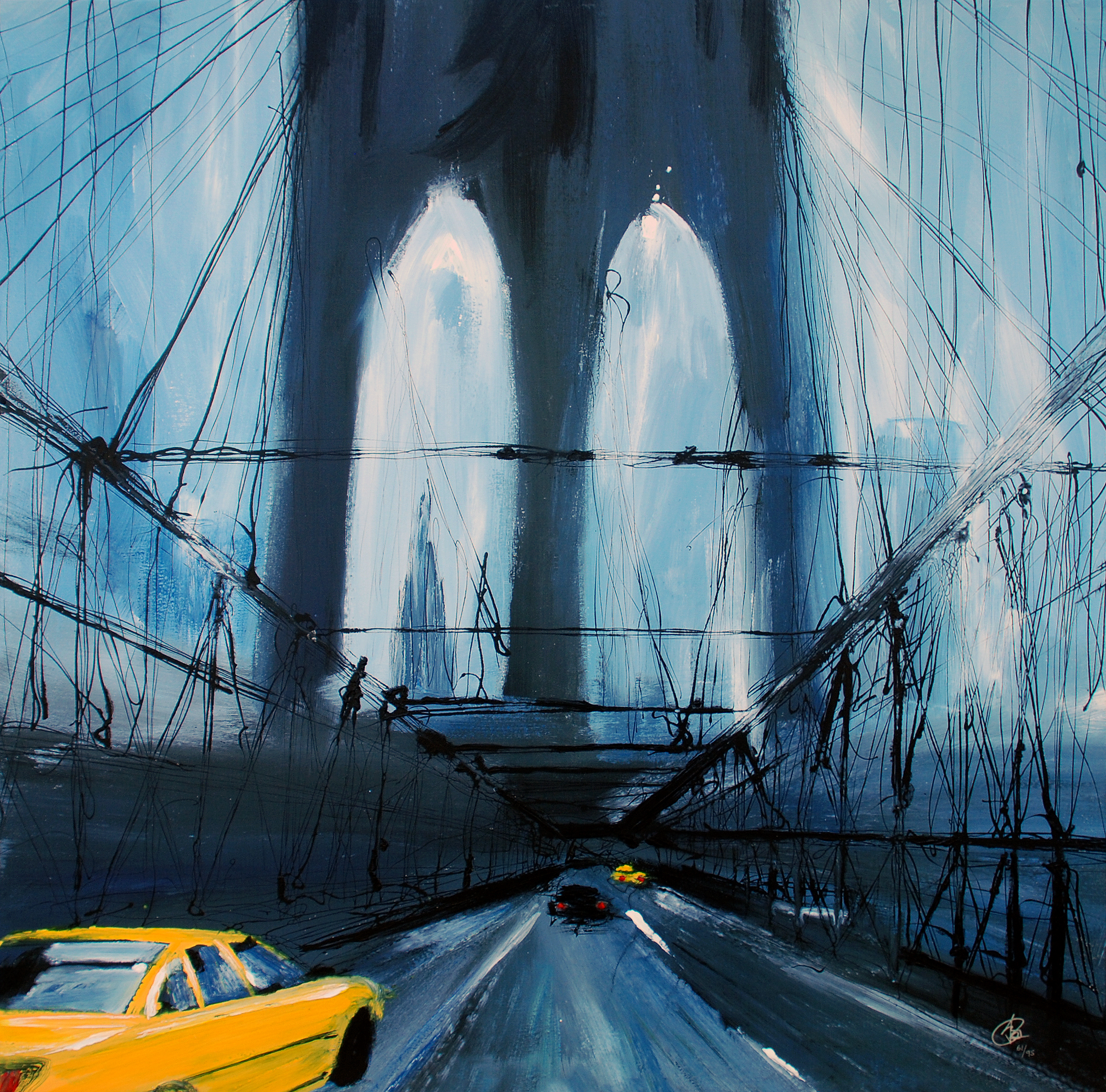 City of Dreams by Paul Kenton, UK contemporary cityscape artist, a limited edition print from his New York Collection