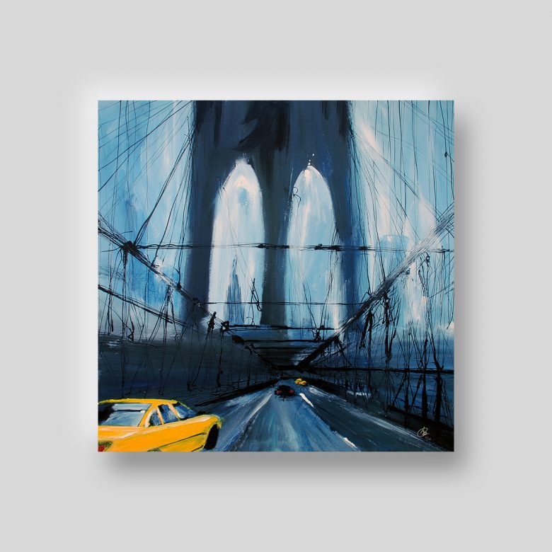 City of Dreams by Paul Kenton, UK contemporary cityscape artist, a limited edition print from his New York Collection