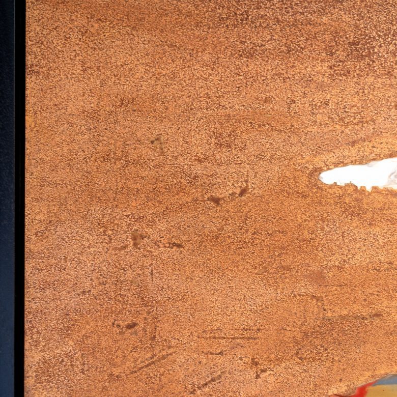 Russet Thames by Paul Kenton, UK contemporary cityscape artist, an original painting from his London Collection