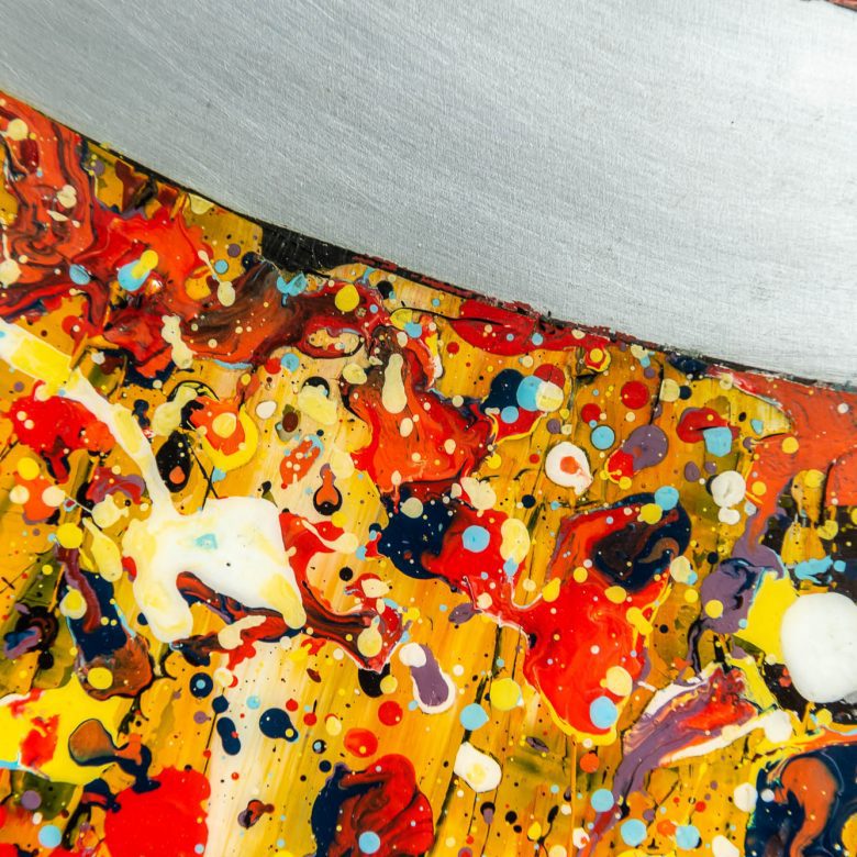 Bifurcated London by Paul Kenton, UK contemporary cityscape artist, an original painting from his London Collection