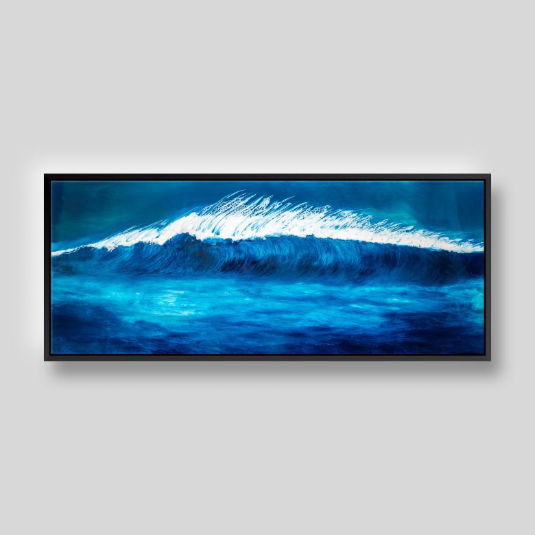 Perfection by Paul Kenton, UK Contemporary artist, an Original Seascape Wave Painting from his Seascapes and Mountainscapes art collection