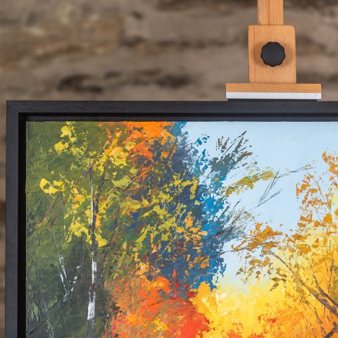 Autumn Awakens - Original Landscape painting from UK Artist Paul Kenton