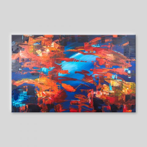 Expanse - Abstract Art Original Painting by UK Contemporary Artist Paul Kenton, from the Abstract Collection