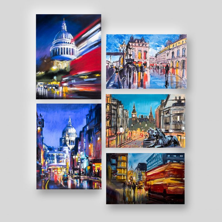 An image of the Streets Of London Print Collection by Paul Kenton