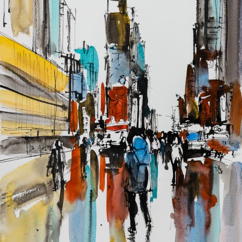 new—york-traveller-manhattan-watercolour-by-paul-kenton