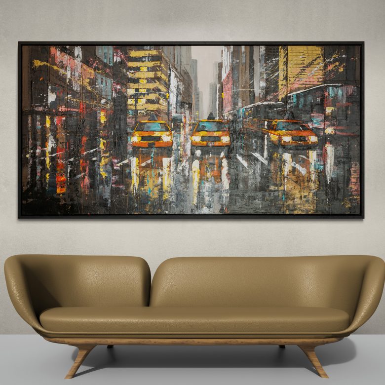 taxi-lines-new-york-original-painting-paul-kenton