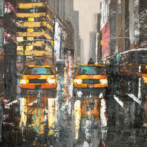 taxi-lines-original-new-york-art-painting-paul-kenton