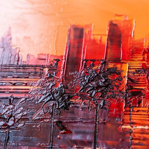 Sunset-heat-oils—artwork-by-paul-kenton