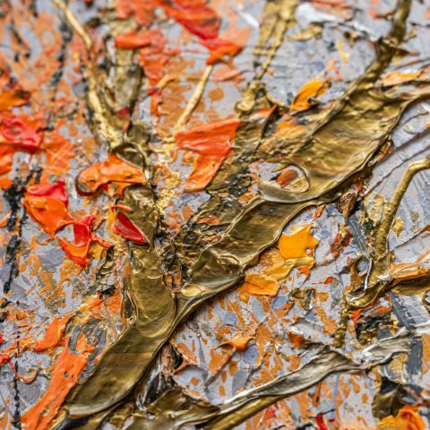 Autumn-leaves-mixed-media—artwork-by-paul-kenton