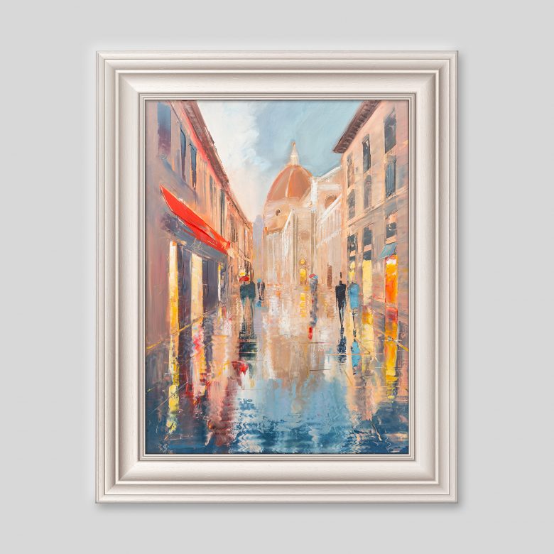 reflecting-on-florence-light-original-tuscany-cityscape-painting-paul-kenton