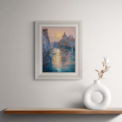 grand-canal-sunset-venice-original-cityscape-painting-paul-kenton