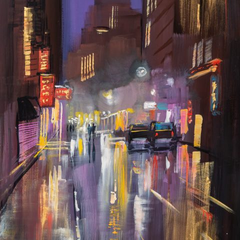 midnight-in-manhattan-new-york-original-cityscape-painting-paul-kenton