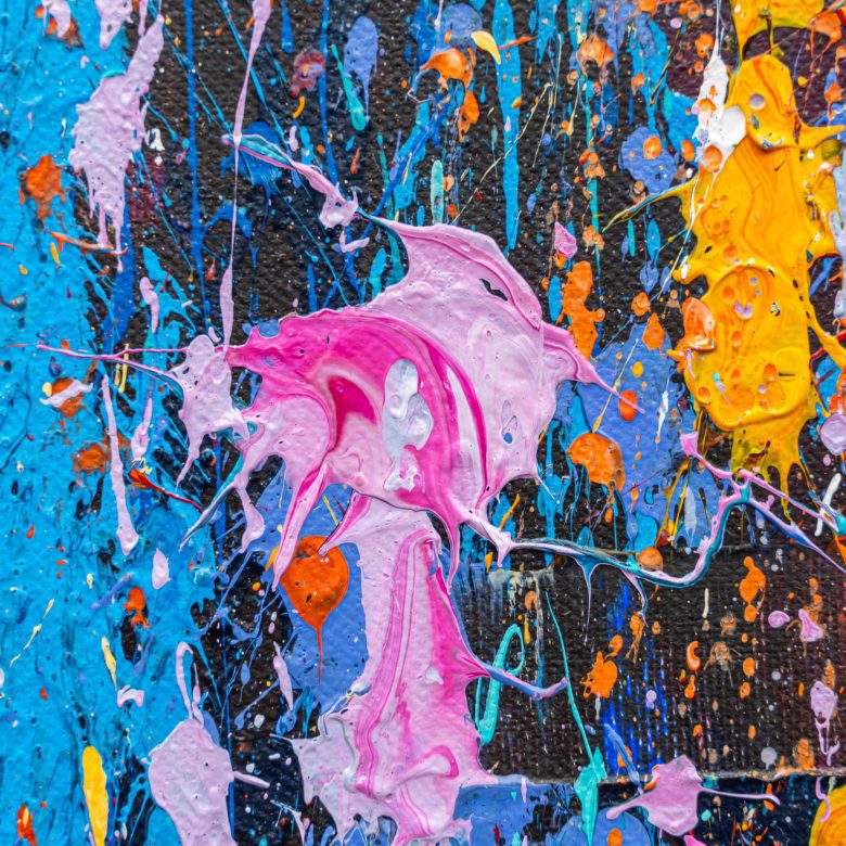 Abstract Flow - Original Abstract Cityscape Painting
