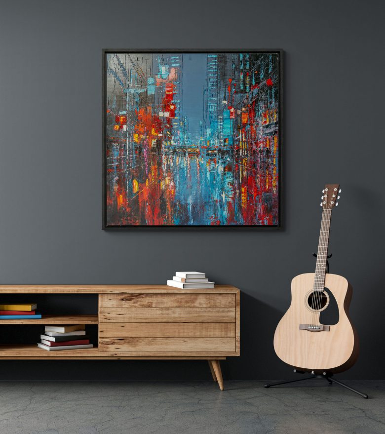 electric-crossroads-limited-edition-print-new-york-painting-paul-kenton