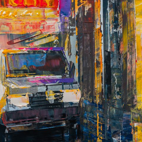 broadway-lights-contemporary-artwork-by-paul-kenton