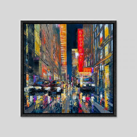 broadway-lights-original-new-york-painting-paul-kenton