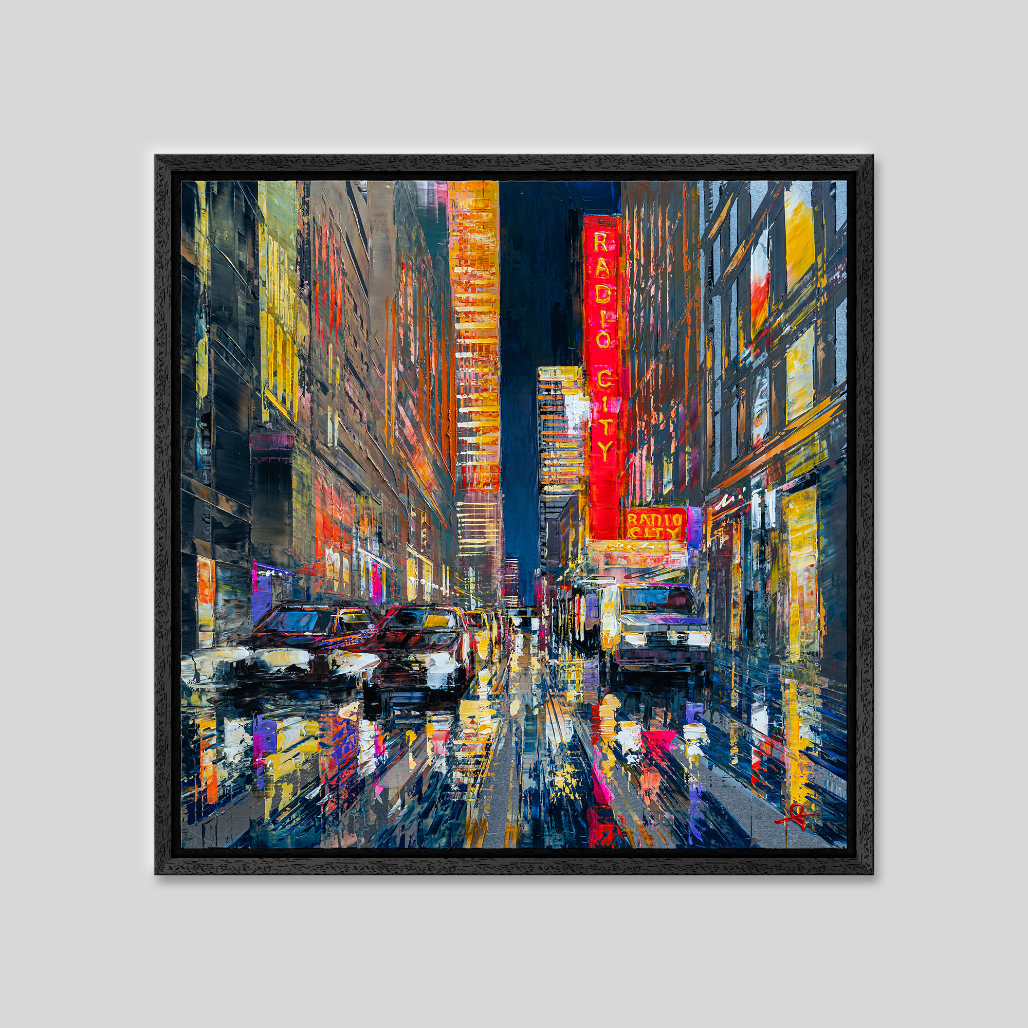 broadway-lights-original-new-york-painting-paul-kenton