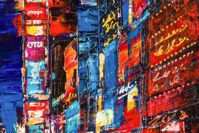 downtown-dazzle-contemporary-artwork-by-paul-kenton