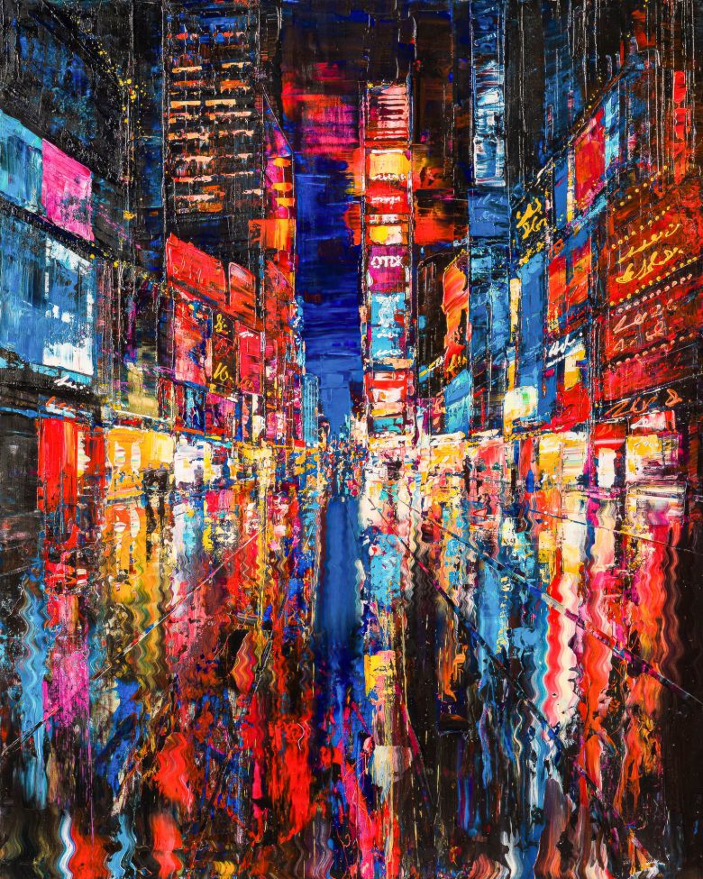 downtown-dazzle-limited-edition-print-new-york-painting-paul-kenton downtown-dazzle-limited-edition-print-new-york-painting-paul-kenton