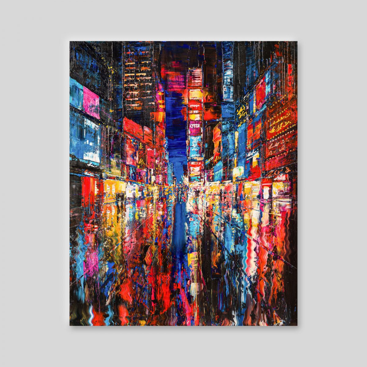 downtown-drizzle-limited-edition-print-new-york-painting-paul-kenton