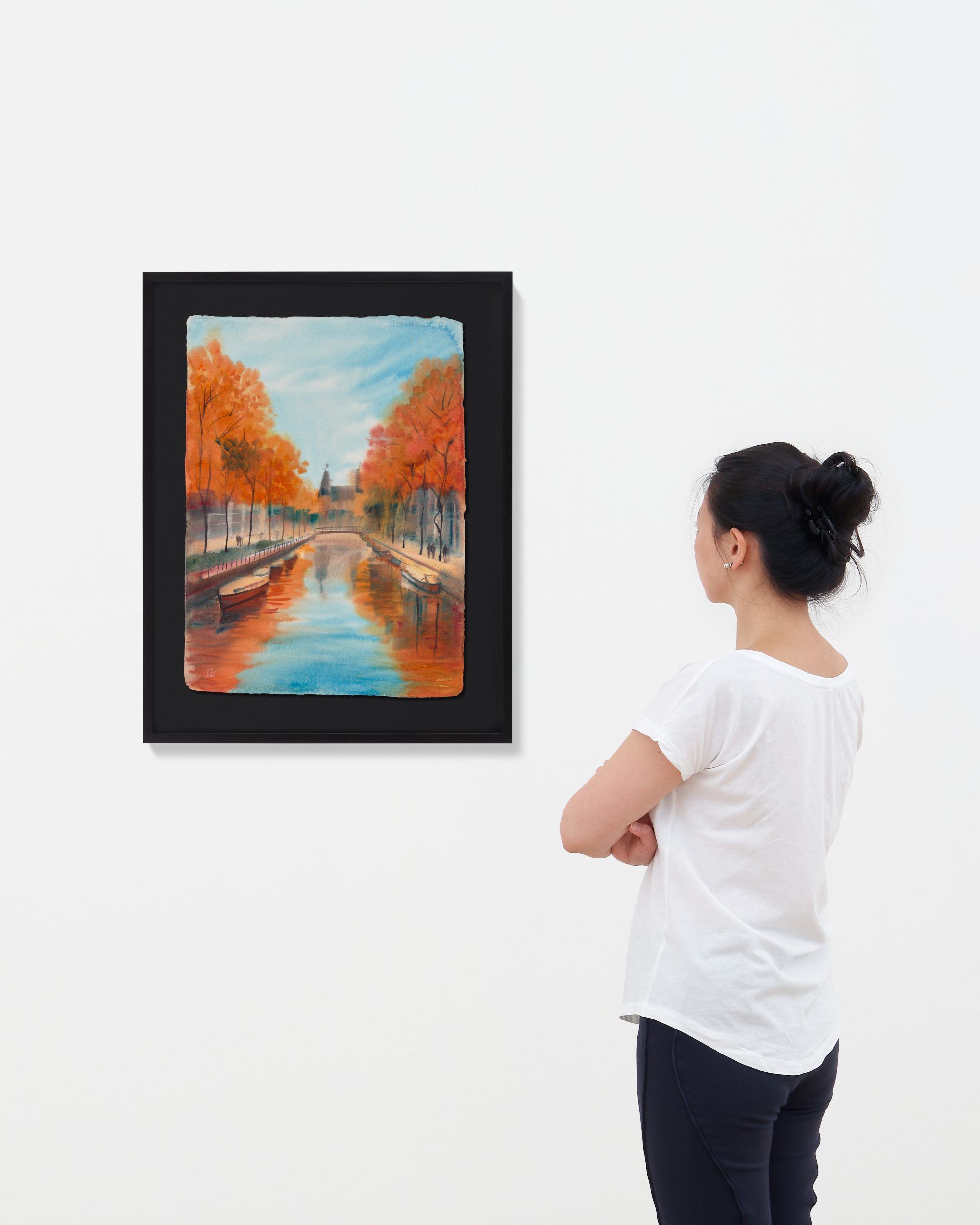 Amsterdam in Amber painting location image