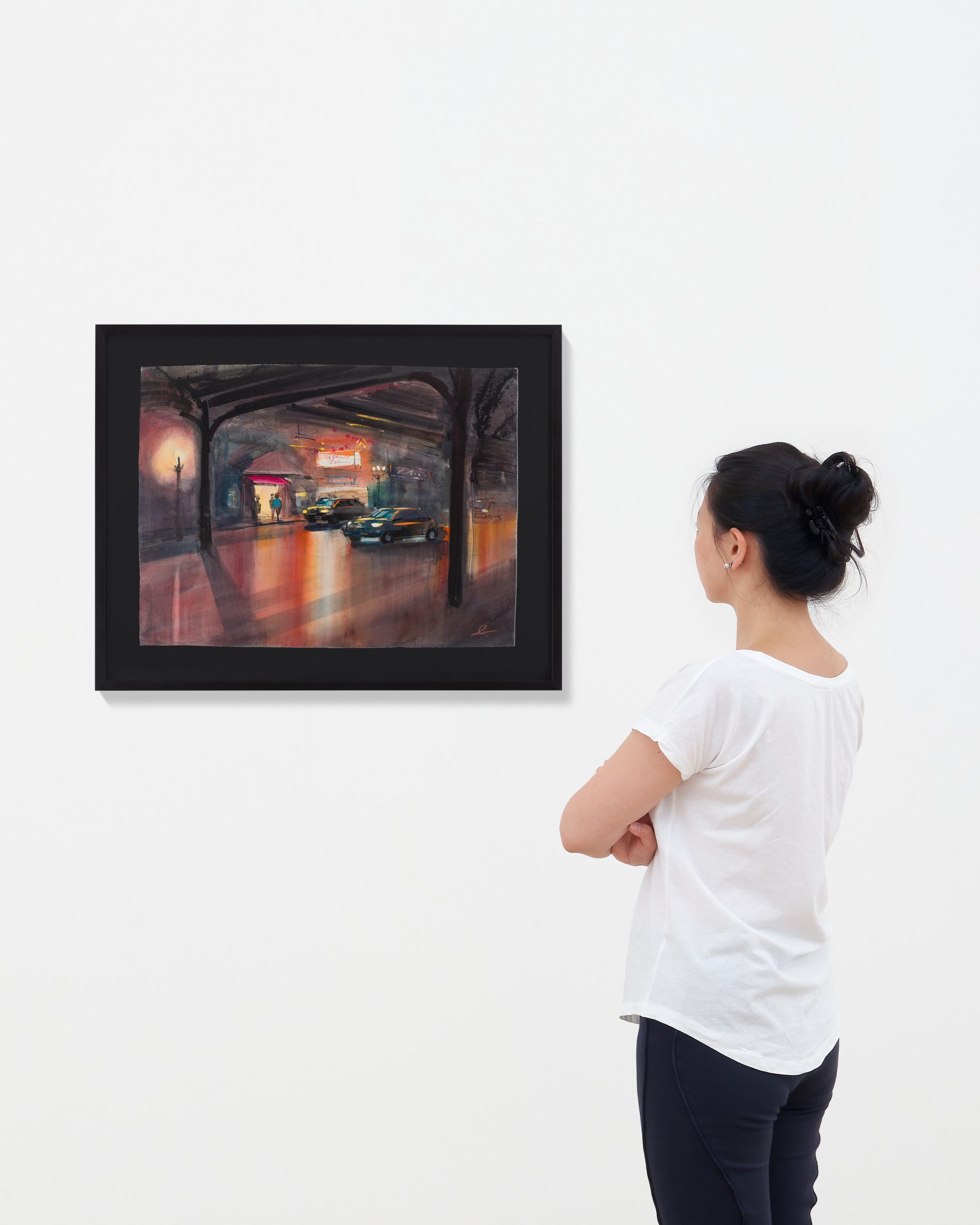 Glow on the Avenue painting location image