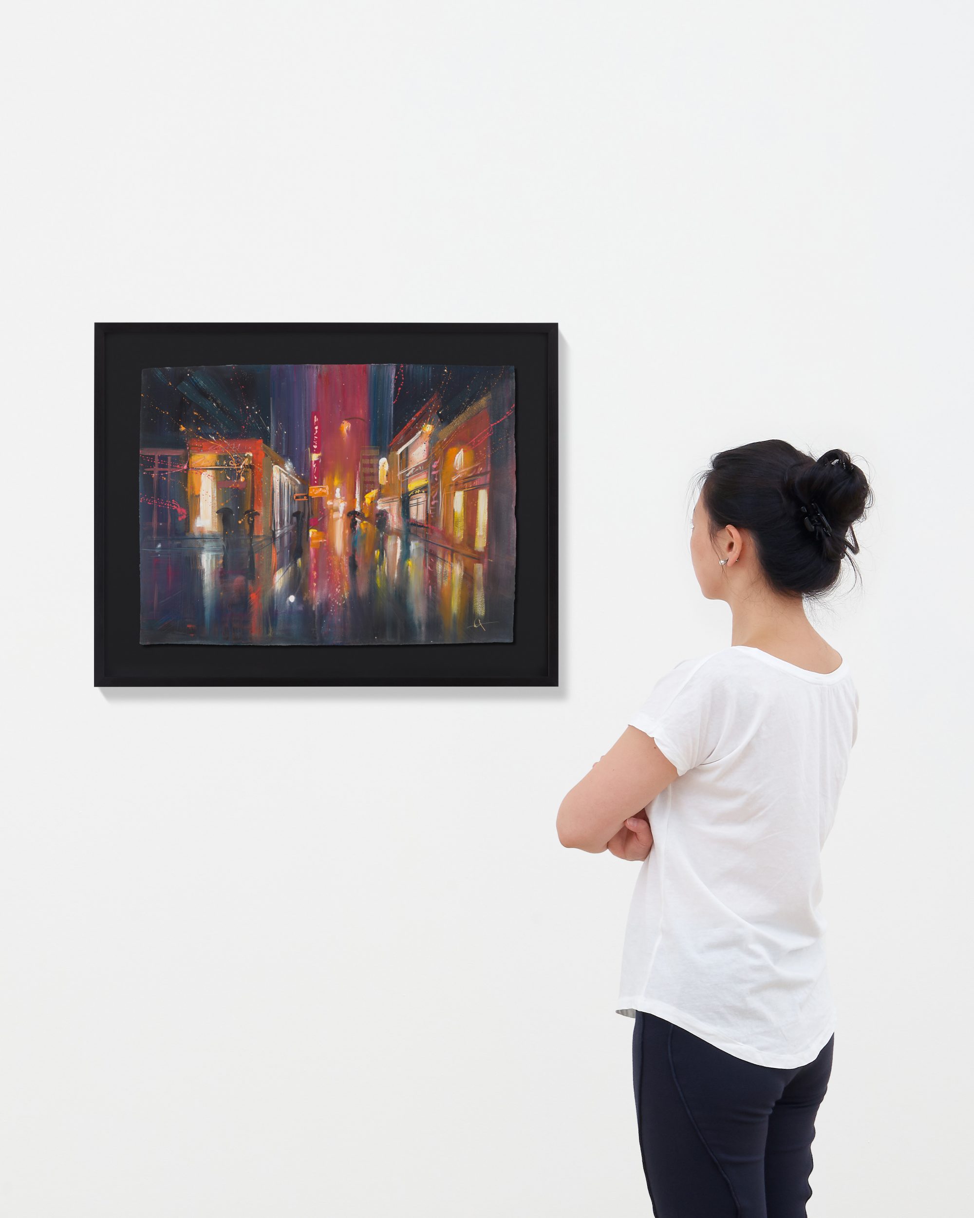Puddles and Parasols painting location image