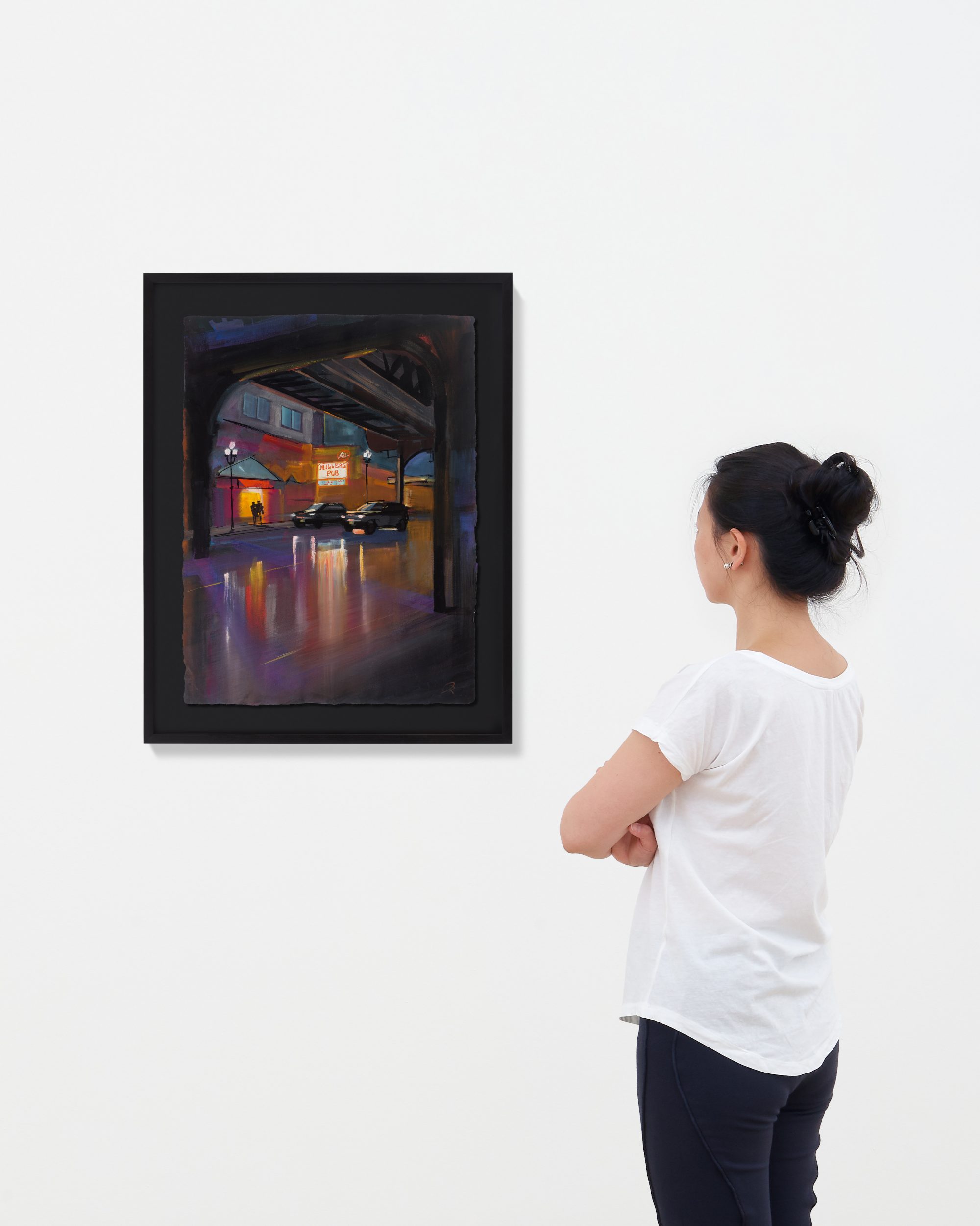 City Glow painting location image