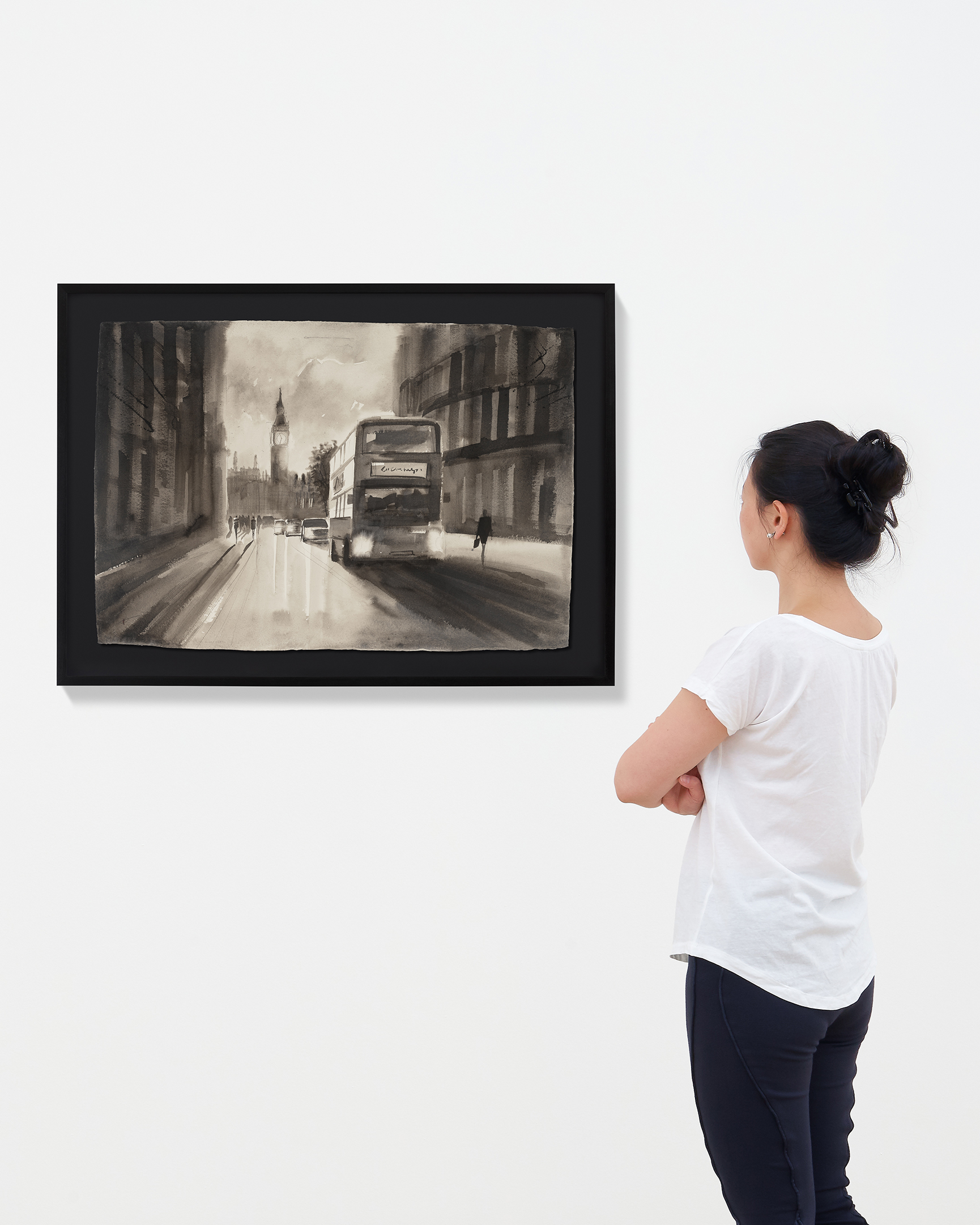 City in Transit painting location image
