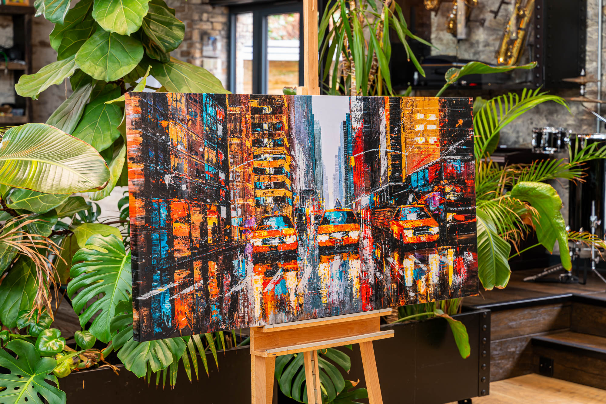 downtown-reflections-contemporary-artwork-by-paul-kenton