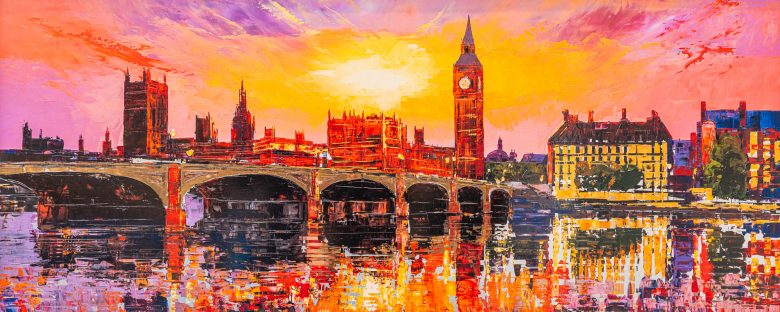 london-ablaze-limited-edition-print-uk-painting-paul-kenton