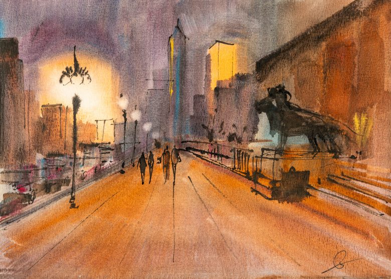 into-the-night-original-london-painting-paul-kenton