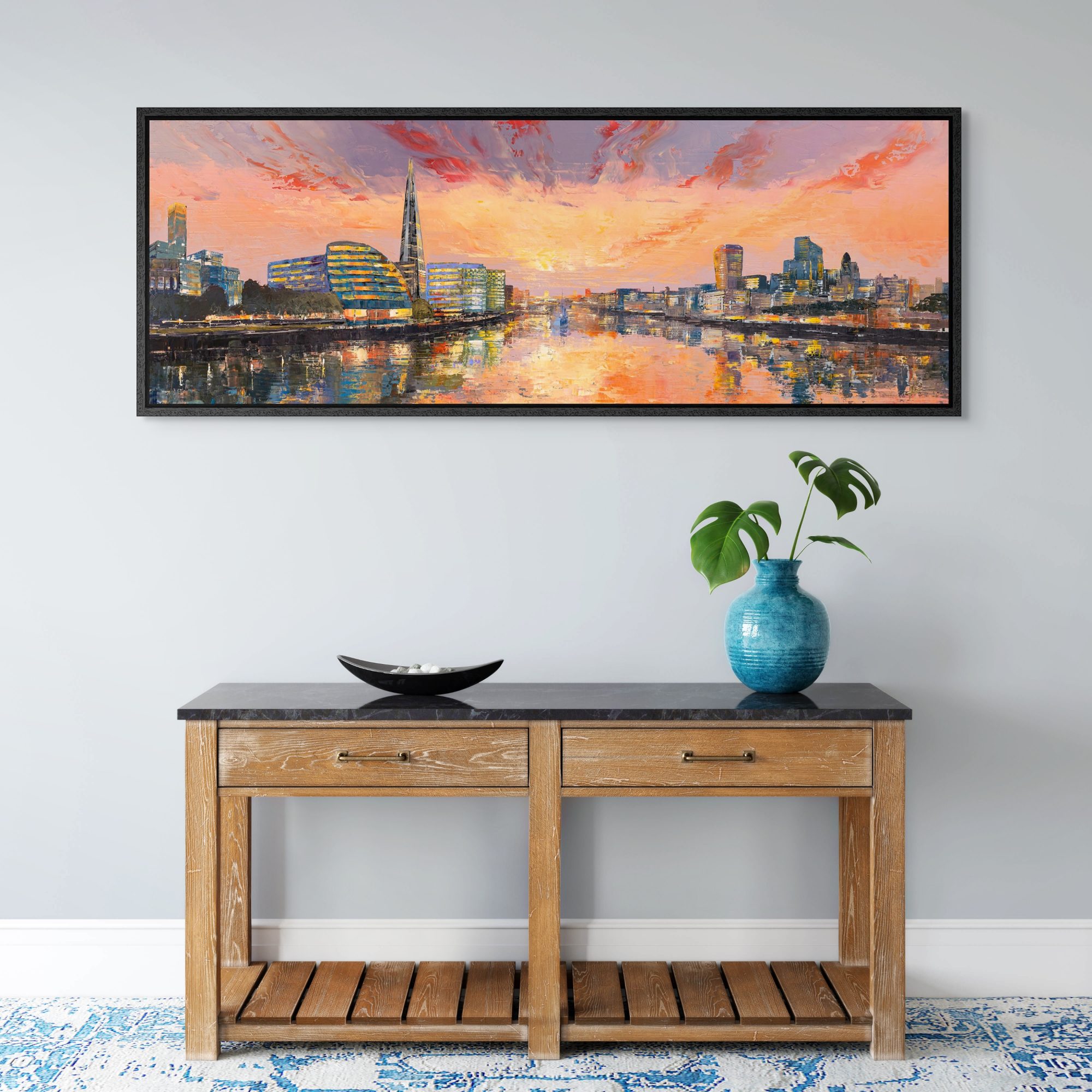 Reflections on the Thames painting location image