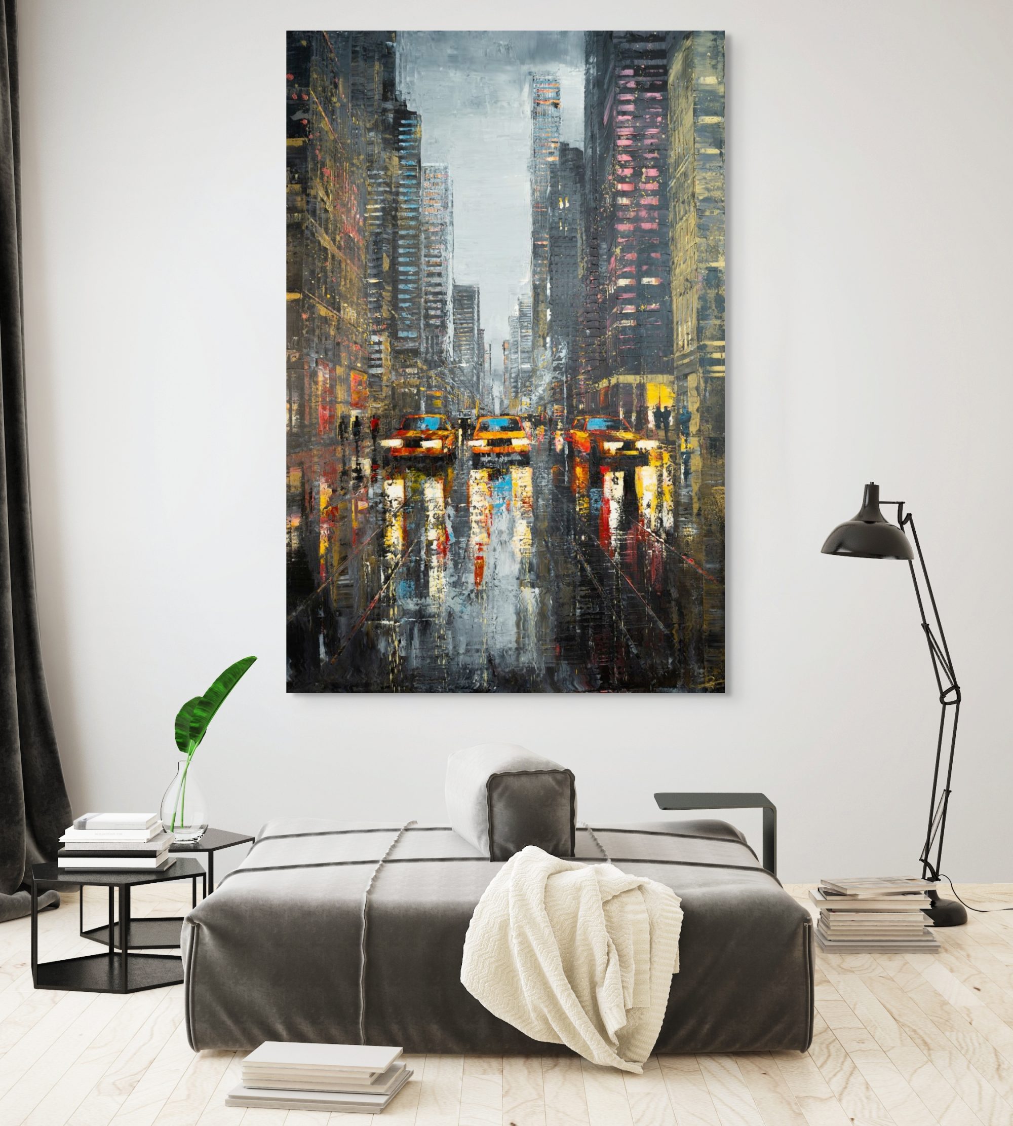 Street in Yellow painting location image