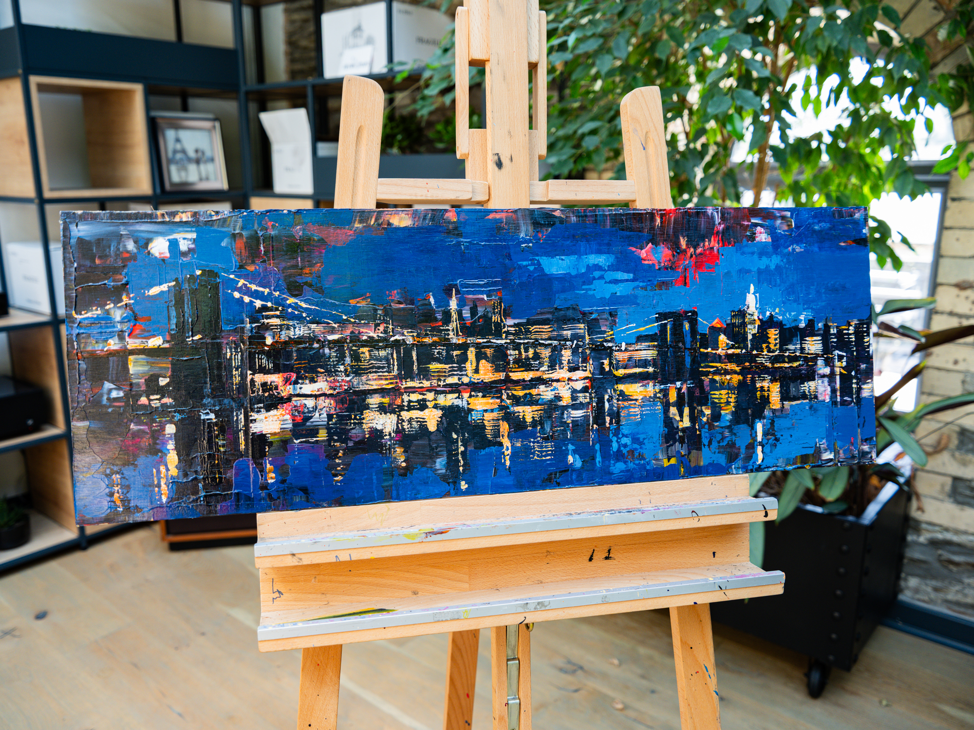 City After Dark painting location image