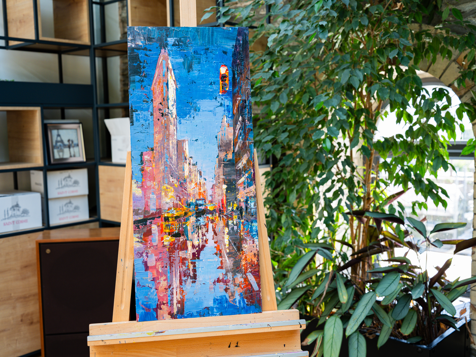 Flatiron at Dusk painting location image