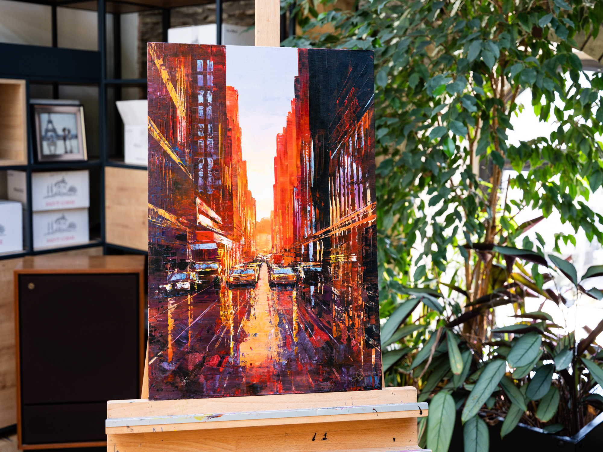 Manhattan Heat painting location image
