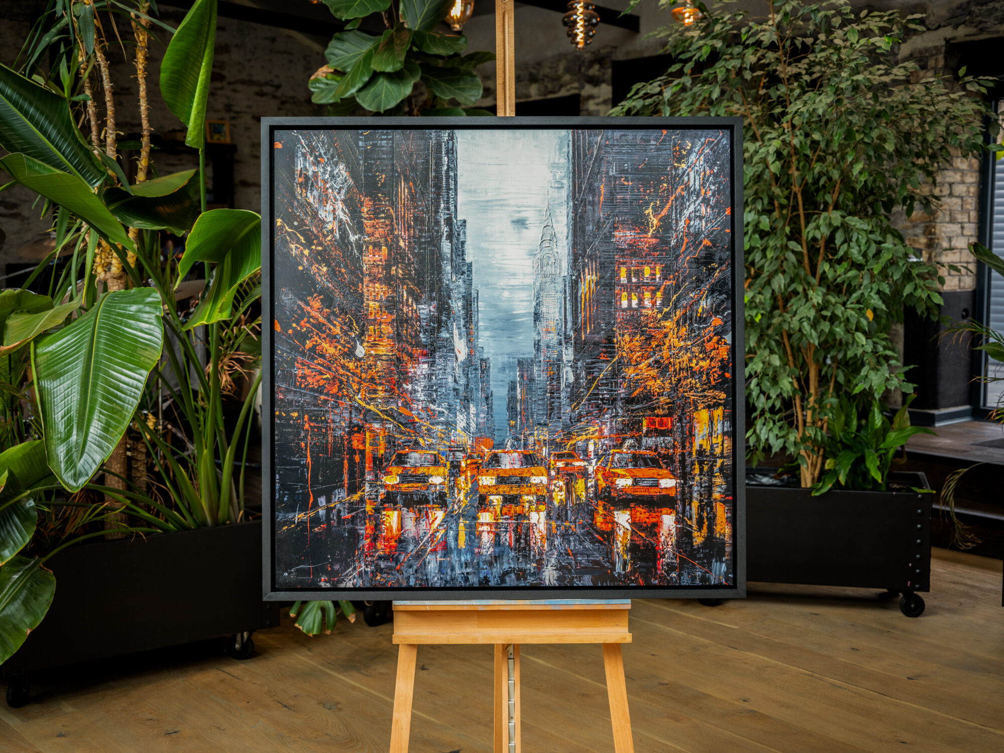 Flight of the Taxis painting location image
