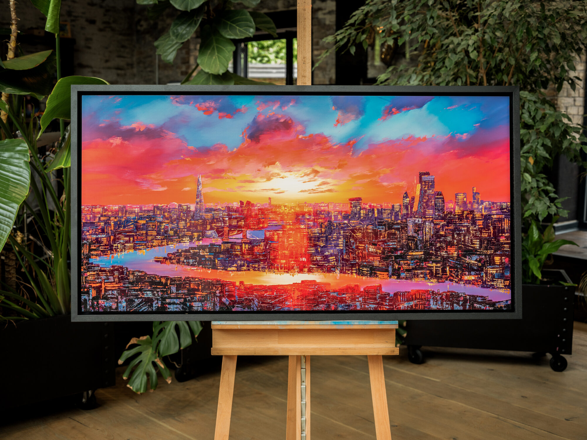 London Embers painting location image