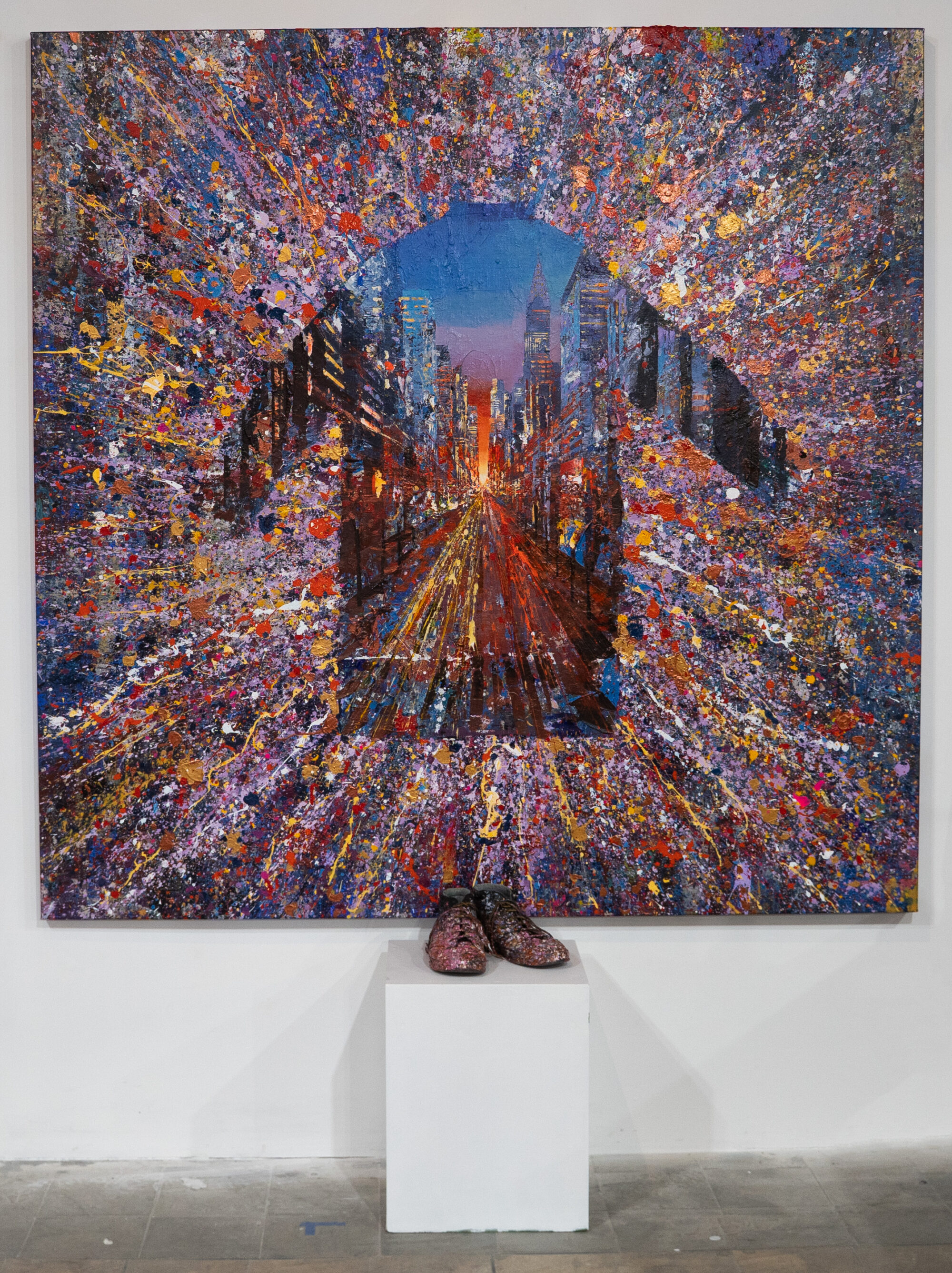 Manhattan Burst painting location image
